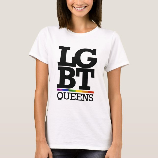 CAMISETA QUEENS LGBT - .PNG (Frente)
