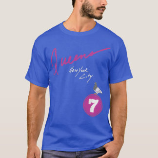 Camiseta Queens Nova Iorque Pigeon 7 Comboio 2
