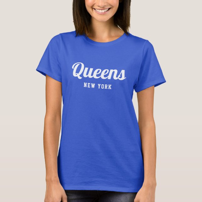 Camiseta Queens Nova York  (Frente)