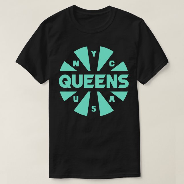Camiseta Queens NYC 3 (Frente do Design)