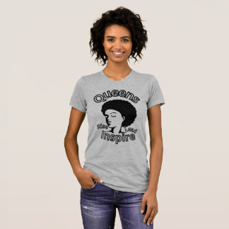 Camiseta Queens Ride Lead Inspire, Mês de História Negra