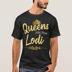 Camiseta Queens São Da LODI NJ NEW JERSEY Funny Home Root