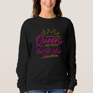 Camiseta Queens São Da Rua De Porto Lucie Residente Na Flór