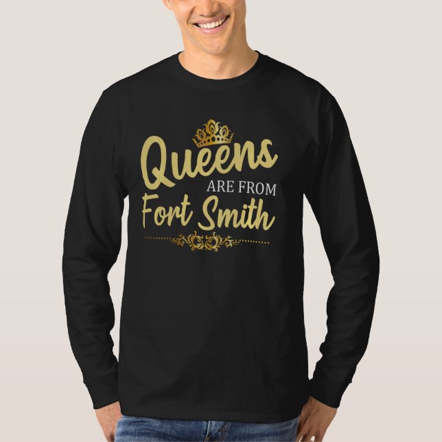 Camiseta Queens São De Forte Smith Ar Arcr Funny Home (Frente)