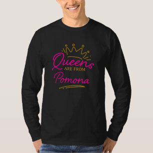 Camiseta Queens São De Pomona Residente Na Califórnia Ca