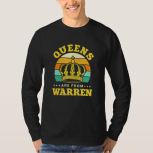 Camiseta Queens São De Warren Hometown Michigan Home Stand