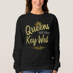 Camiseta Queens São Do Key West Fl Florida Engraçado Home R