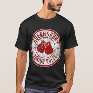 Camiseta Queensbury Boxing Rules Vintage Boxing