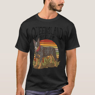 Camiseta Queensland Heeler - Identificação de Cães - Amor a