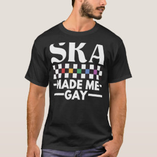 Camiseta Queer Ska Music fez com que eu ganhasse gay 2 tons
