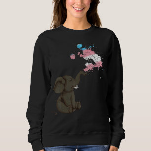 Camiseta Queer Transsexual Elephant Africa Animal Lgbtq Tra