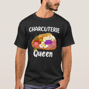 Camiseta Queijo Board Charcuterie Queen