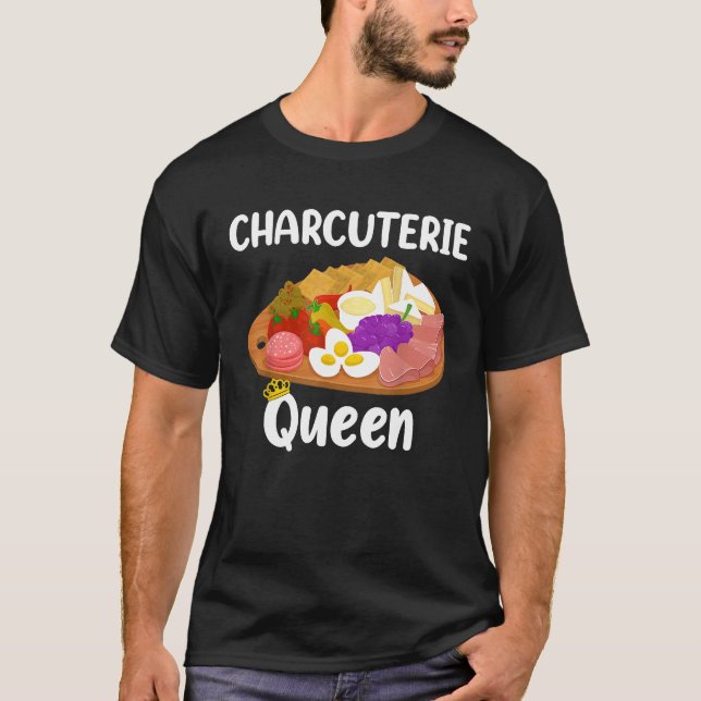 Camiseta Queijo Board Charcuterie Queen (Frente)