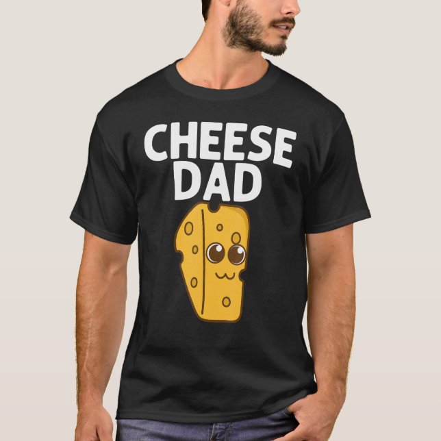 Camiseta Queijo Cheddar Dairy milk Pai Men (Frente)