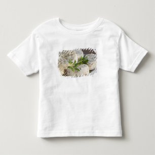 Camiseta Queijo de cabra francês - chevre - com ervas em um