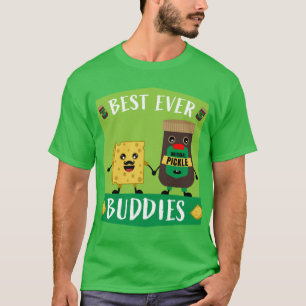 Camiseta Queijo De Cheddar Britânico E Amantes De Picles