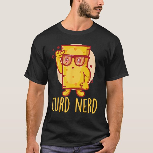 Camiseta Queijo de Comida de Fuga com Fatia Deliciosa de Ne (Frente)