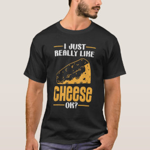 Camiseta Queijo De Pato De Foodie Eu Gosto Muito De Queijo
