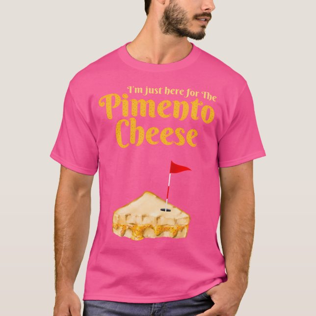 Camiseta Queijo de Pimento de Golfe (Frente)