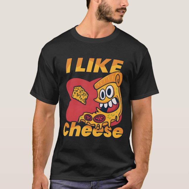 Camiseta Queijo Dia de Celebração Cheeze Love (Frente)