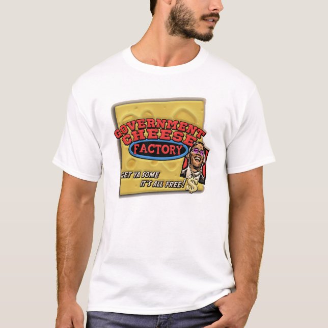 Camiseta queijo do governo (Frente)