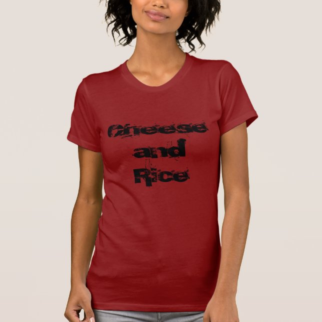 Camiseta Queijo e arroz (Frente)