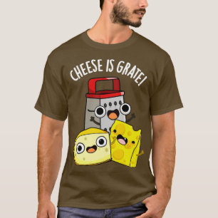 Camiseta Queijo É Grata, Comida Engraçado