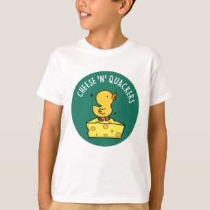 Camiseta Queijo E Quackers Engraçados Pum