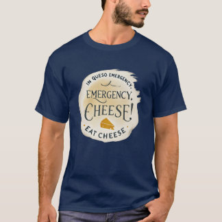 Camiseta Queijo Emergencial Coma Queijo amigos