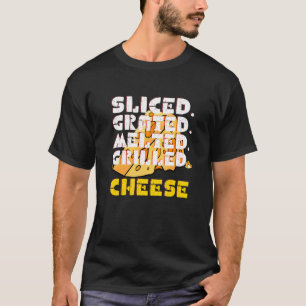 Camiseta Queijo Fatiado, Fundido, Em Fatias