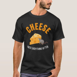 Camiseta Queijo faz tudo melhor