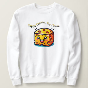 Camiseta Queijo Feliz, Sim, Por Favor