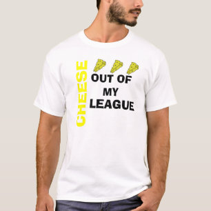Camiseta Queijo fora de minha liga