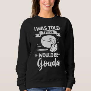 Camiseta Queijo Gouda Fumado Fritado Queso Fragmentado