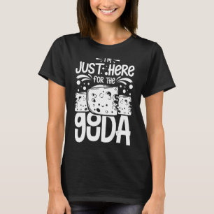 Camiseta Queijo Gouda Fumado Queso Seções Destruídas 6
