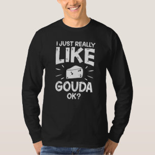 Camiseta Queijo Gouda Fumê Queso Fatiado Ralado 2