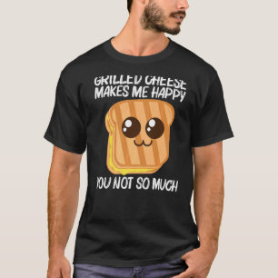 Camiseta Queijo Grelado Gato Para Masculinas Pão De Brama