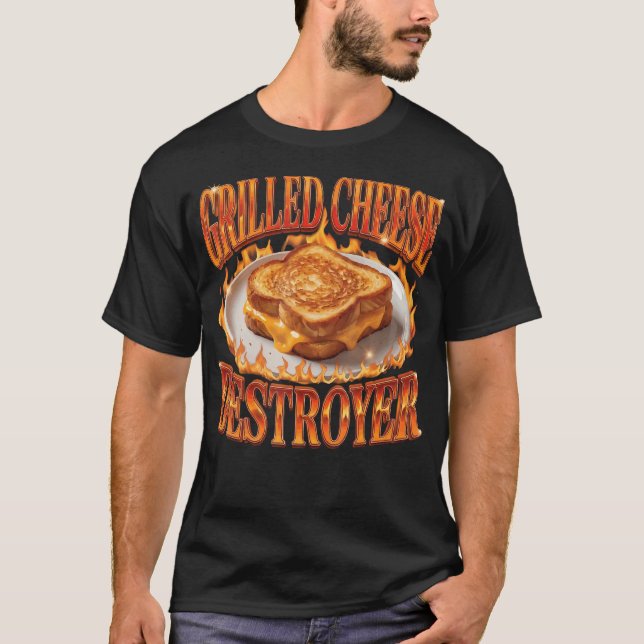 Camiseta Queijo Grelhado (Frente)