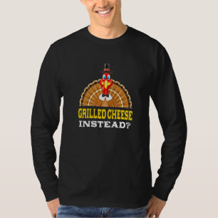 Camiseta Queijo grelhado Em Vez De Queijo Tostado De Ação D