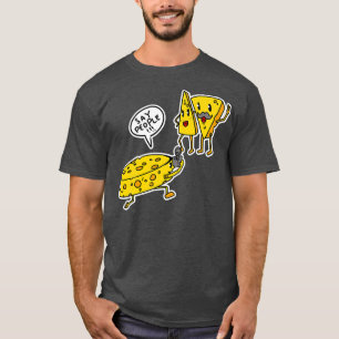 Camiseta Queijo Humorístico Diz Pessoas Engraçadas