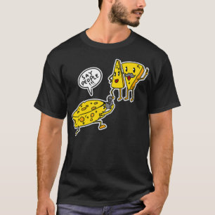 Camiseta Queijo Humorístico Diz Pessoas Engraçadas Fotógraf