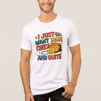 Camiseta Queijo Lover Engraçado Rato