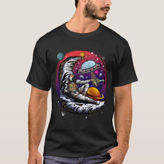 Camiseta Queijo Moon Space (Frente)
