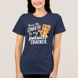 Camiseta Queijo para o meu awkward | Dia de os namorados en