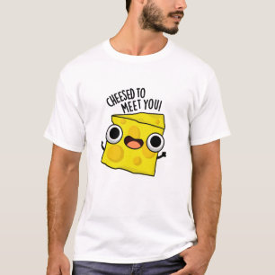 Camiseta Queijo Para Te Encontrar Comidas Engraçadas