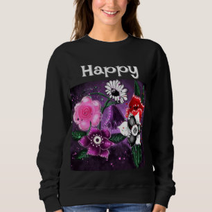 Camiseta Queijo-preto-rosado-branco-palha-margarida-rosada-
