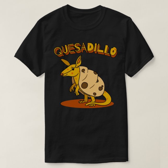 Camiseta Queijo Pun Armadillo Quesadilla Mashup (Frente do Design)
