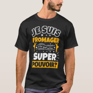 Camiseta Queijo Qual É O Seu Super Poder