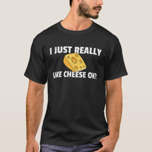Camiseta Queijo Queijo grelhado Cheddar