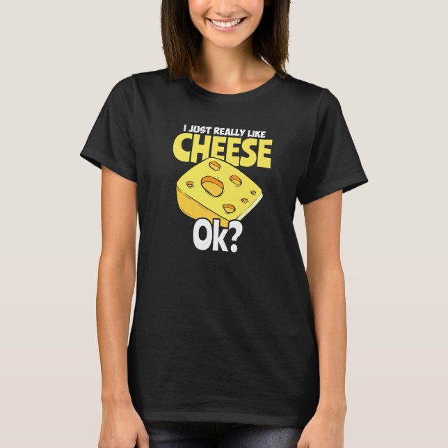 Camiseta Queijo Queijo grelhado Cheddar (Frente)